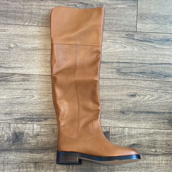 J. Crew Leather over-the-knee riding boots Item BA769 - Picture 3 of 5